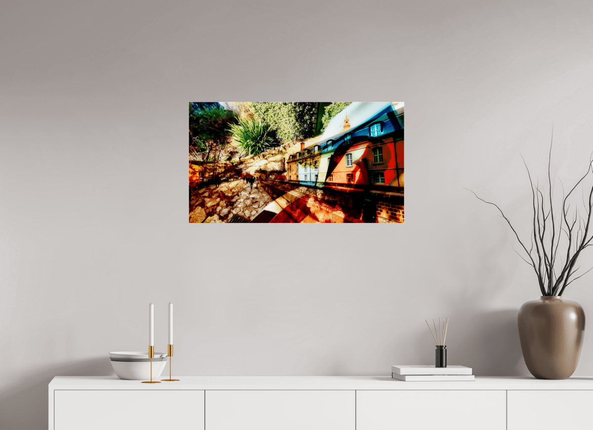 Houses beneath the bark of the world - Idealart