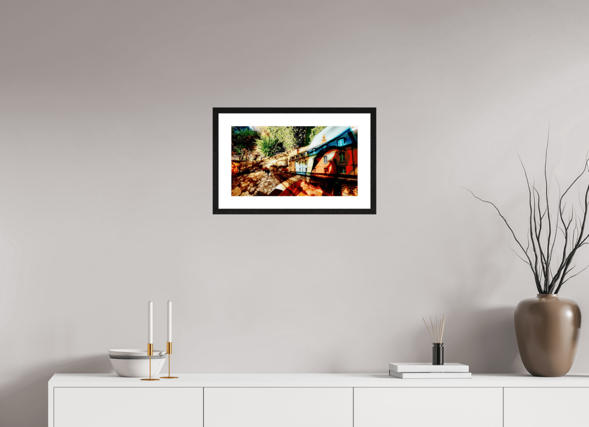 Houses beneath the bark of the world - Idealart