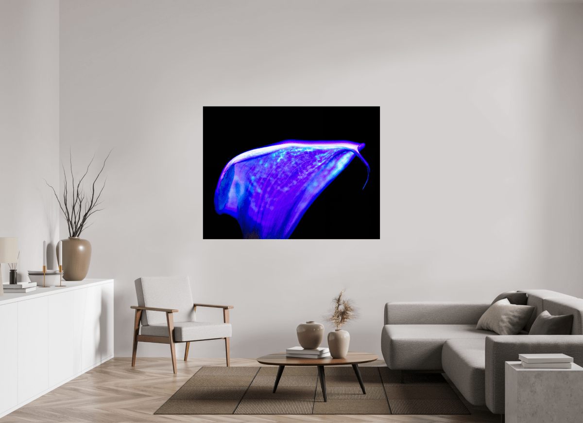 A purple wave on the edge of silence - Idealart