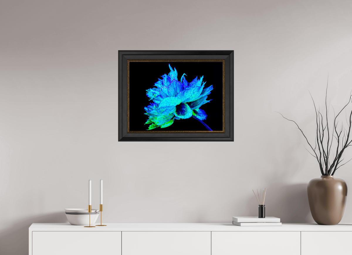 The Blue Radiance of the Astral Peony - Idealart