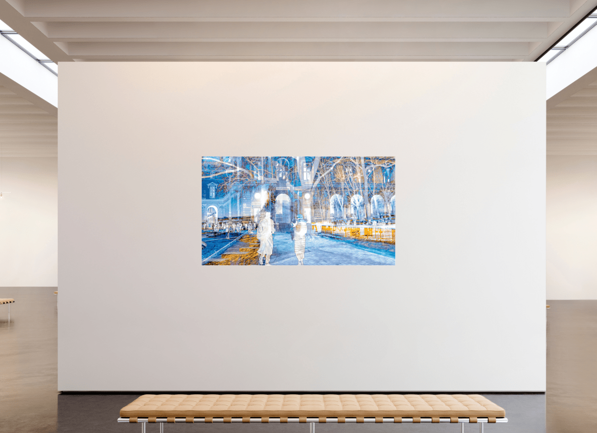 Les corps devenaient légers en traversant la place - Idealart