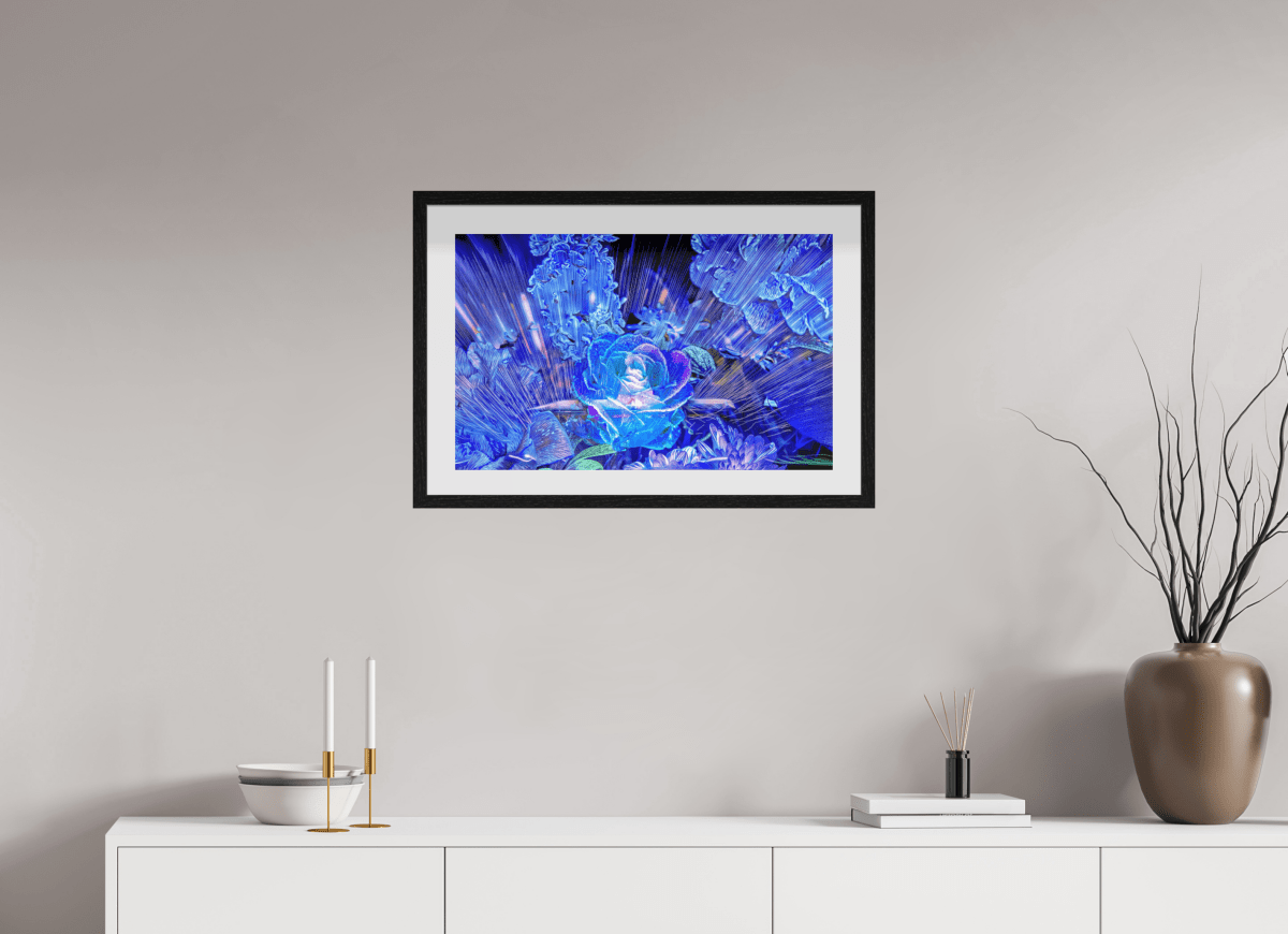 Rose née d’un éclat céleste - Idealart