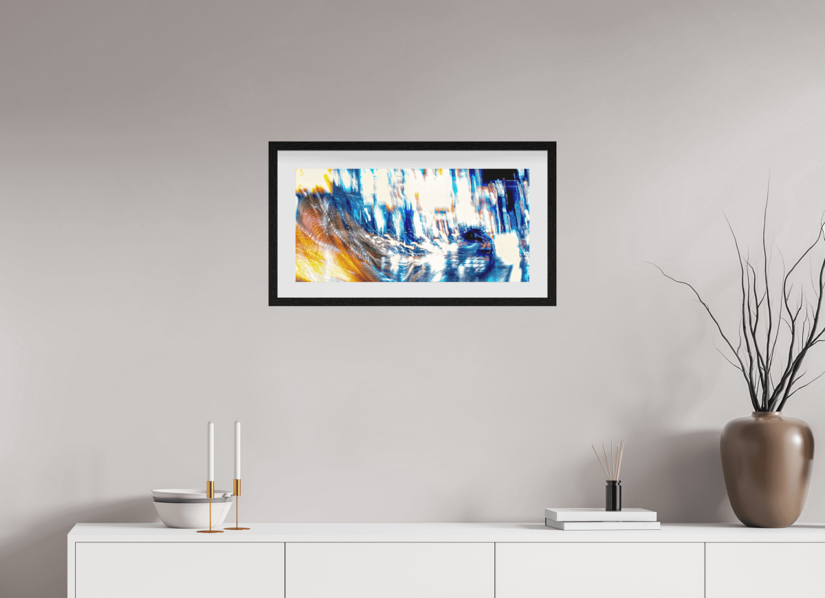 L’onde blanche qui fissure la nuit - Idealart