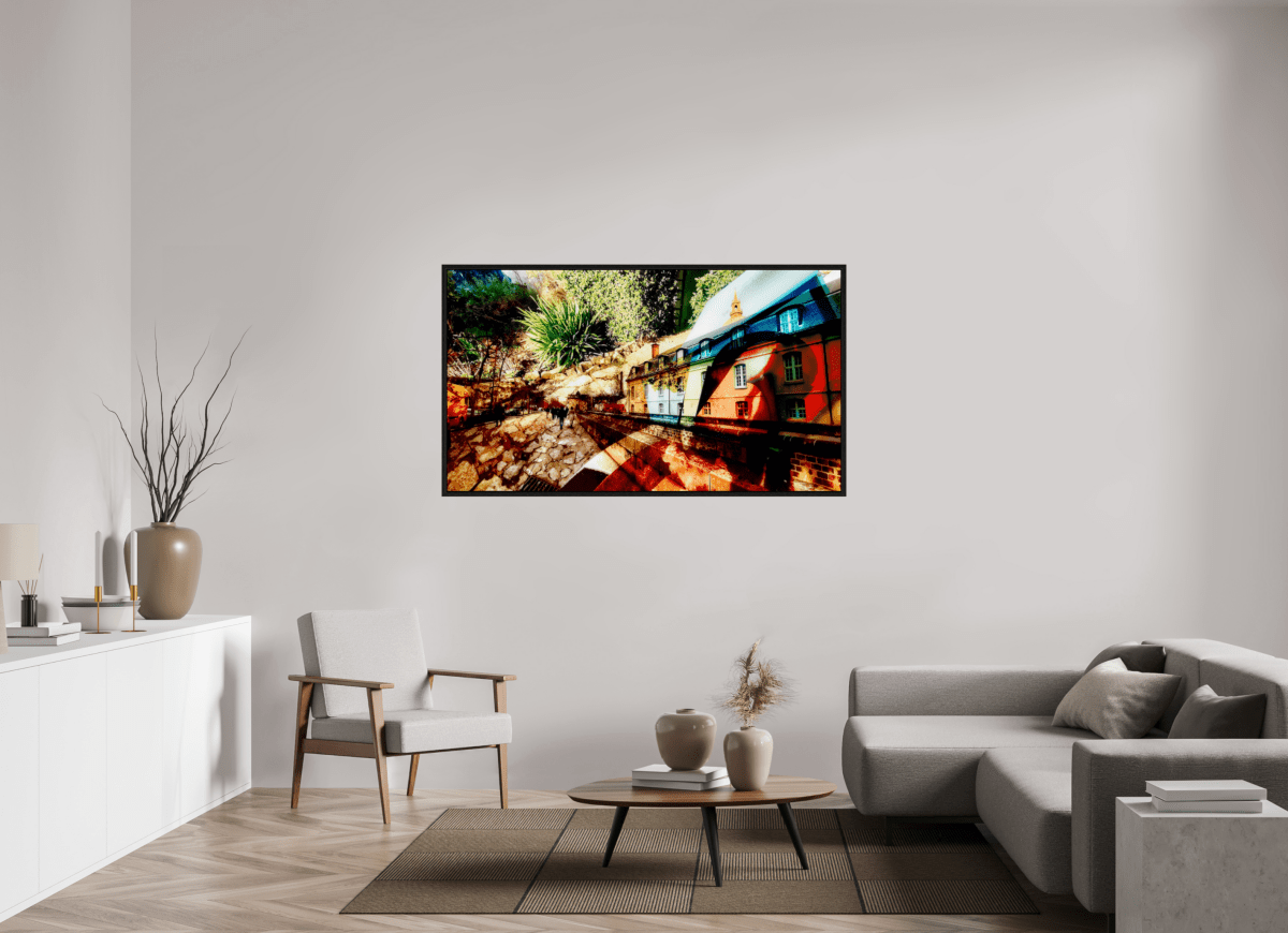 Houses beneath the bark of the world - Idealart