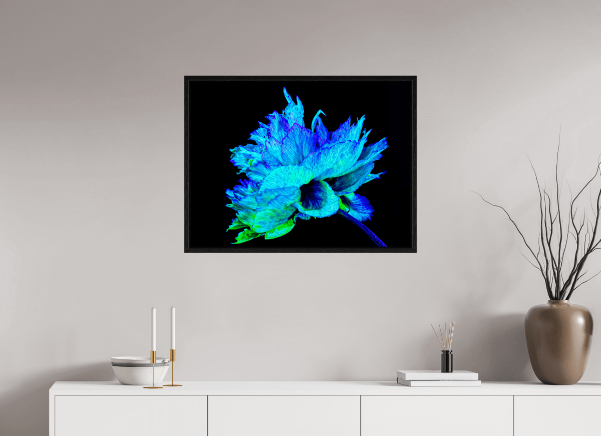 The Blue Radiance of the Astral Peony - Idealart