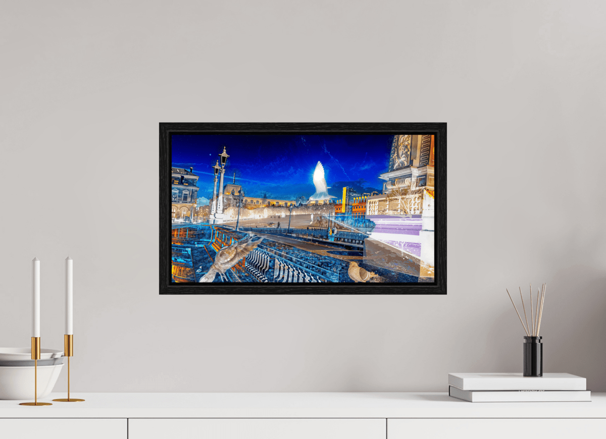 Les oiseaux gardaient la ville pendant que nous dormions - Idealart