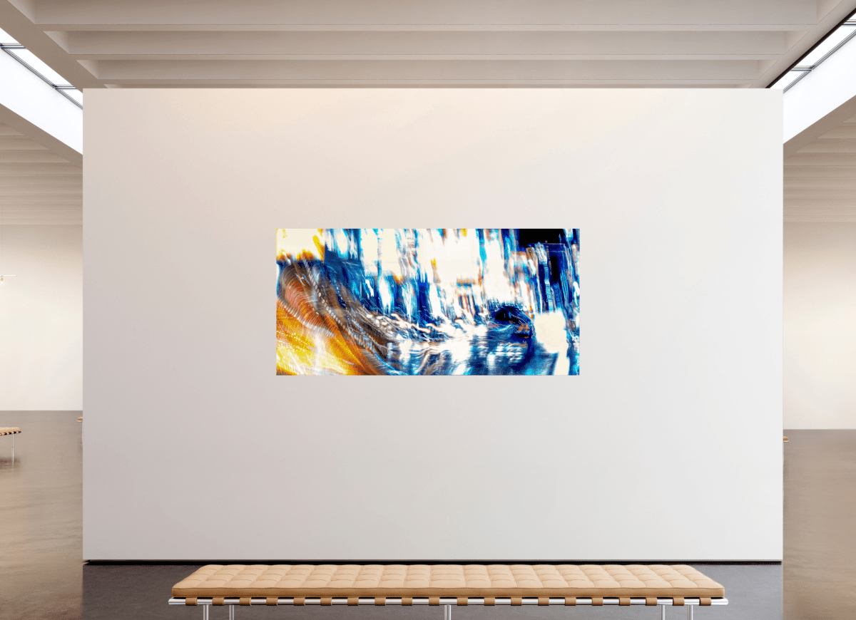 L’onde blanche qui fissure la nuit - Idealart