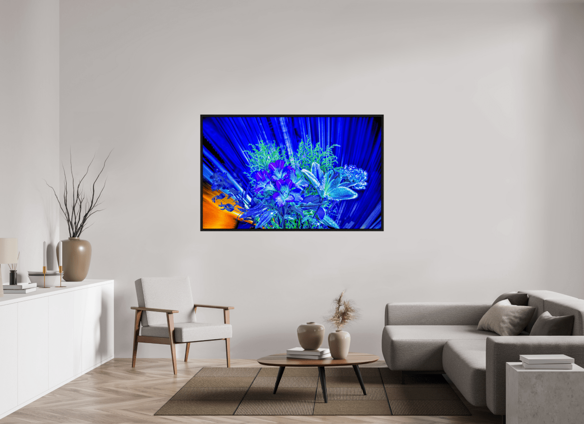 Floraisons dans le vent lumineux - Idealart