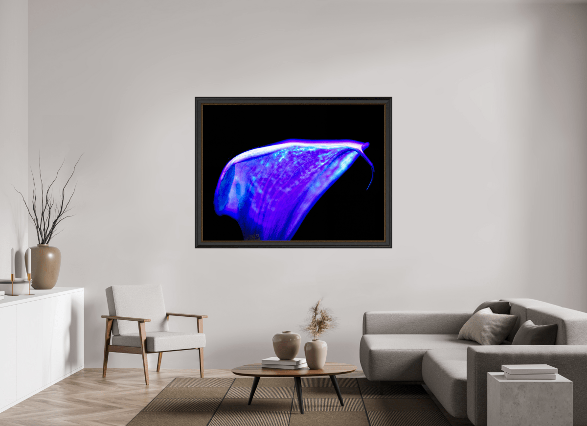 A purple wave on the edge of silence - Idealart