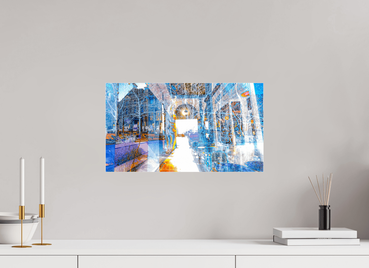 The threshold was not a border, but an invitation - Idealart