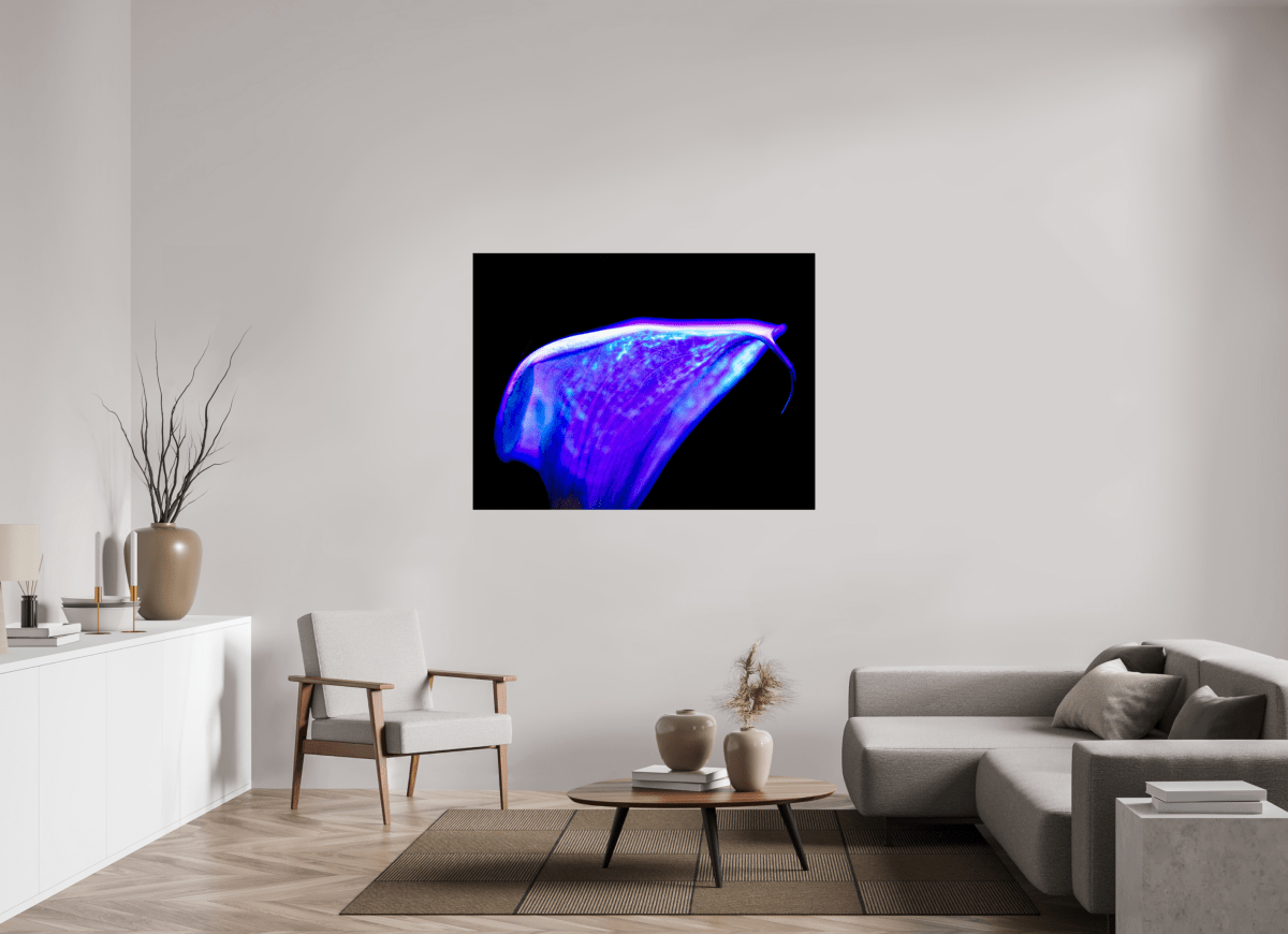 A purple wave on the edge of silence - Idealart