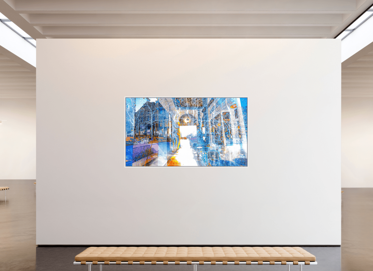 The threshold was not a border, but an invitation - Idealart