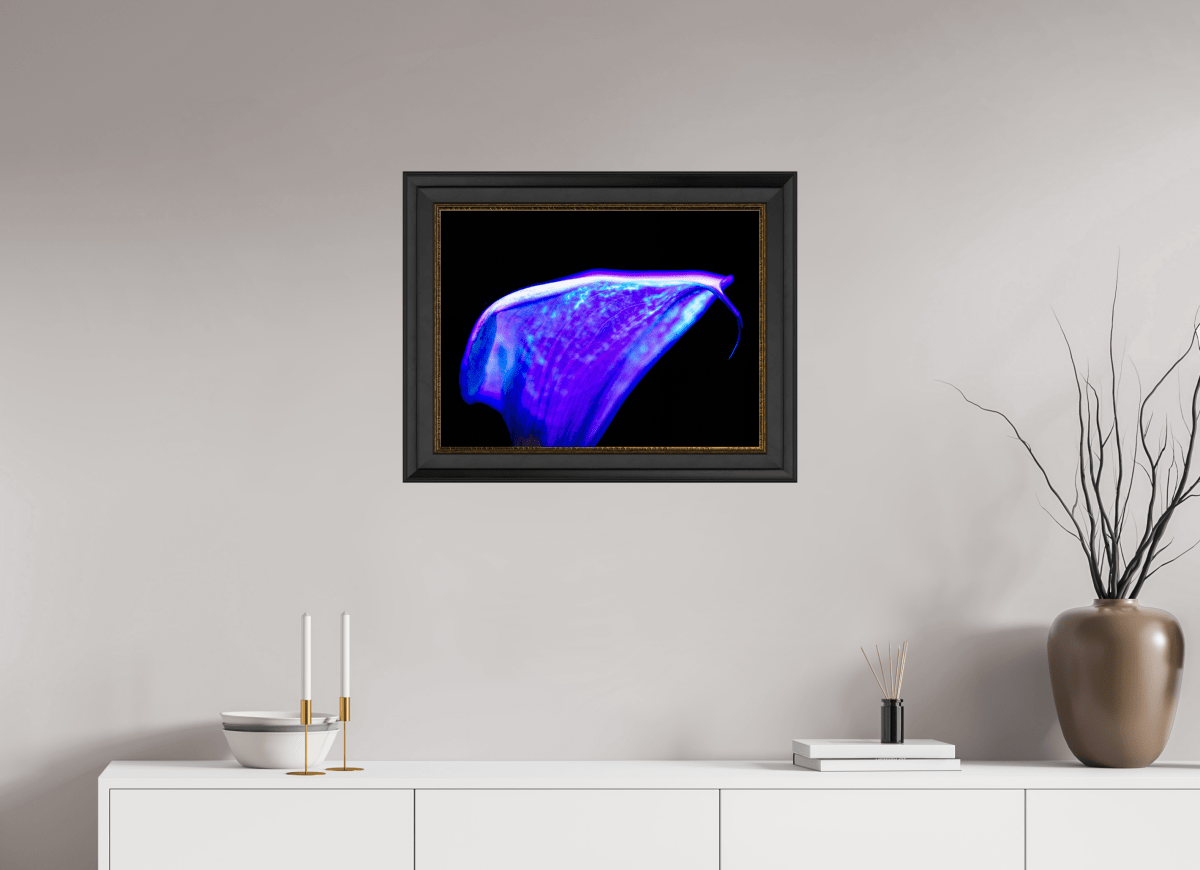 A purple wave on the edge of silence - Idealart