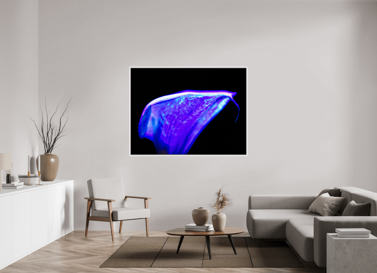 A purple wave on the edge of silence - Idealart