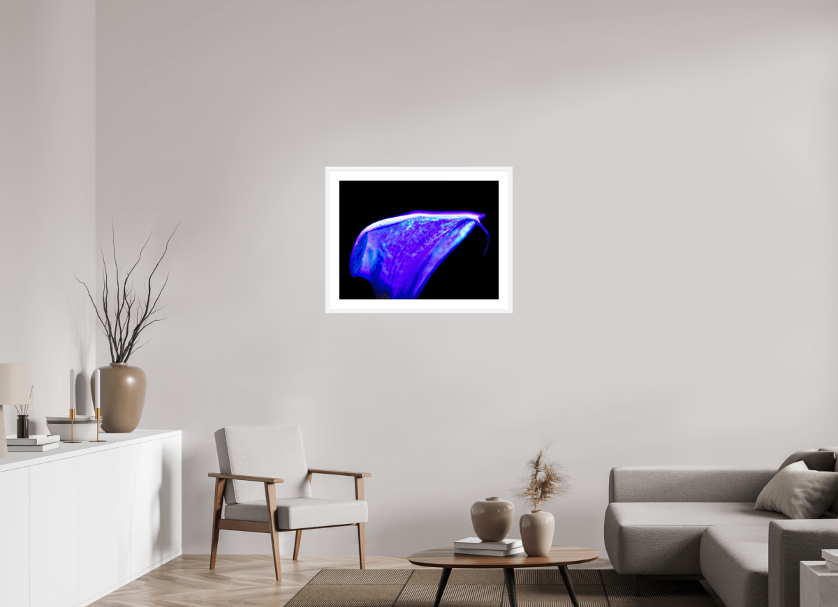 A purple wave on the edge of silence - Idealart